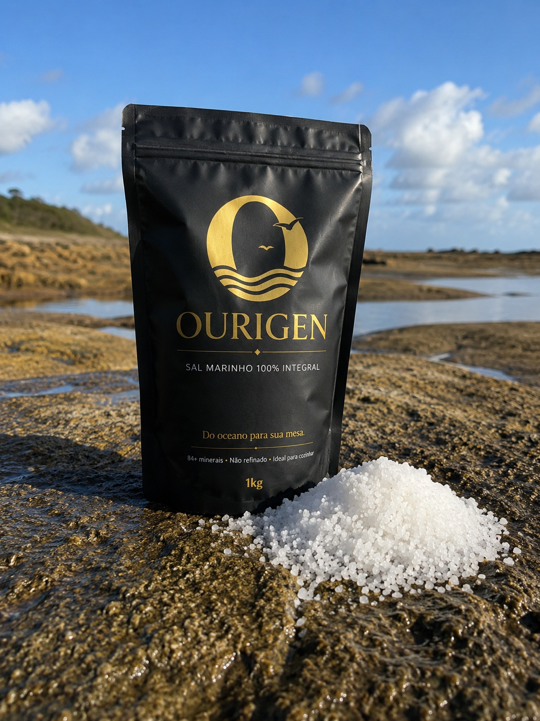 Ourigen Salt Texture Close-up